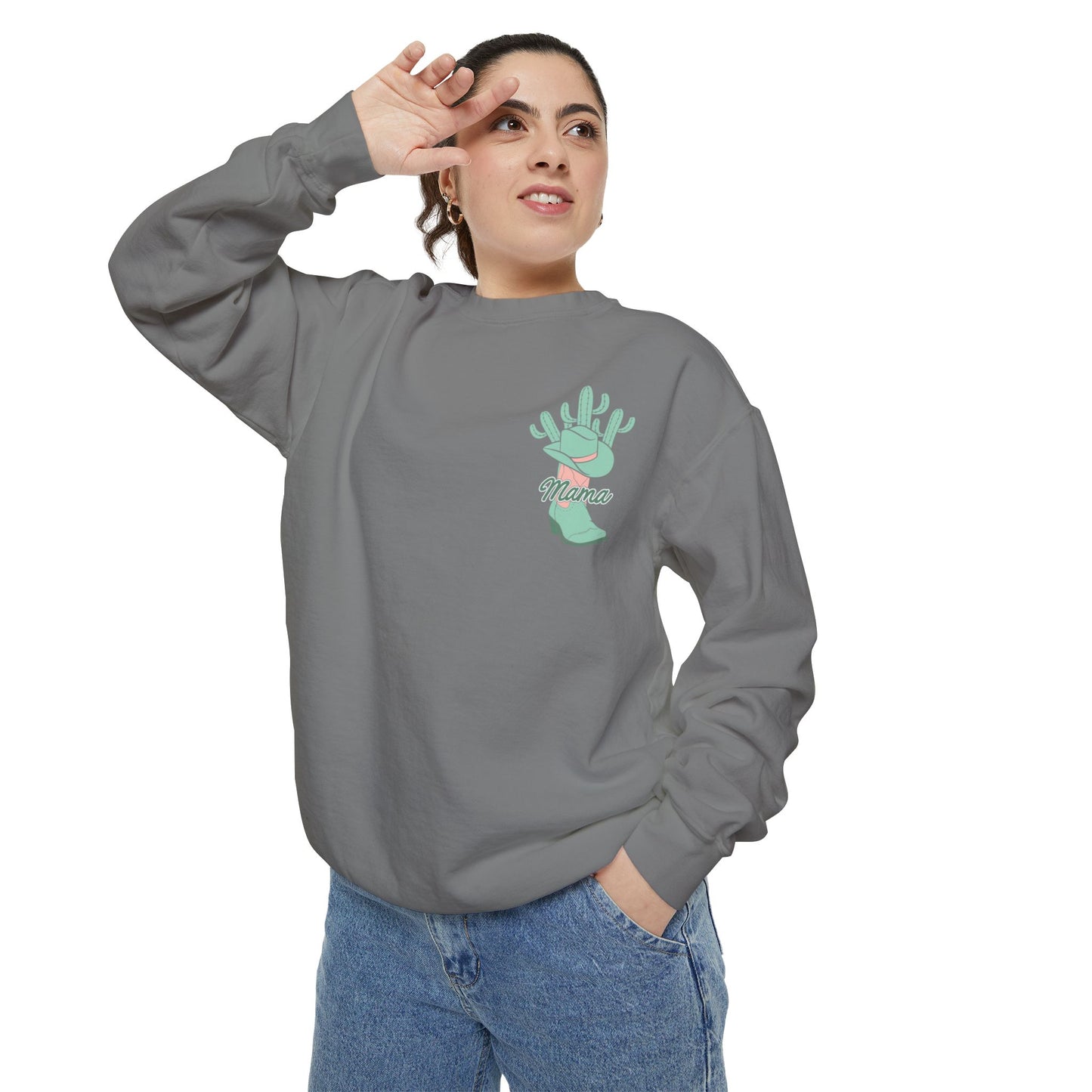 Western Mama Comfort Colors Sweatshirt