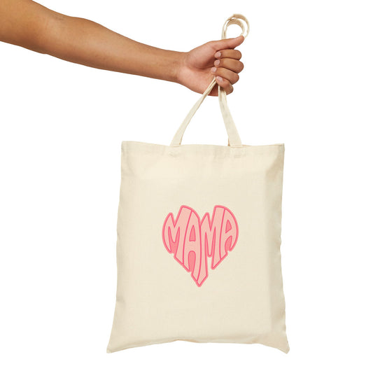 Mama Heart Tote Bag