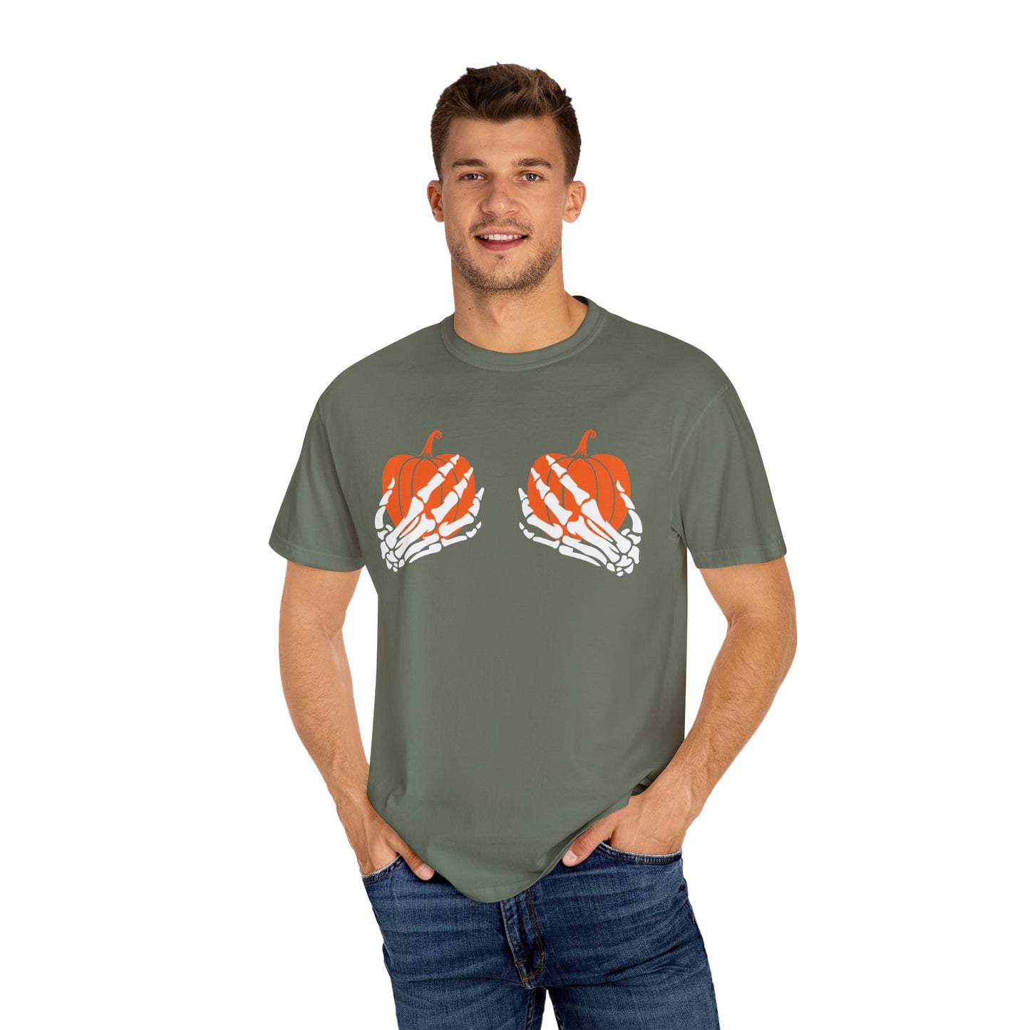 Pumpkin Grab Comfort Colors Tee