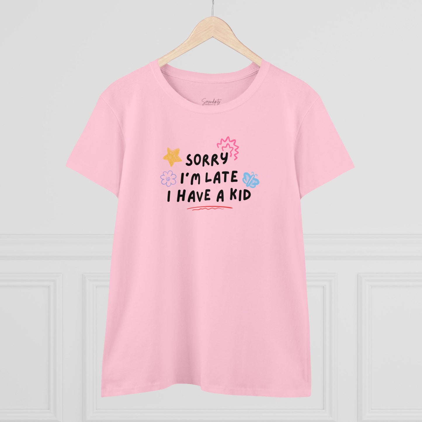 Sorry I'm Late I Have a Kid Baby Tee