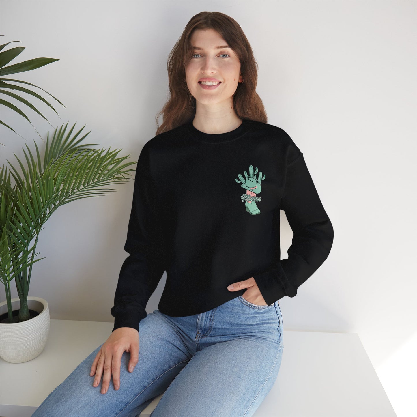 Western Mama Unisex Crewneck