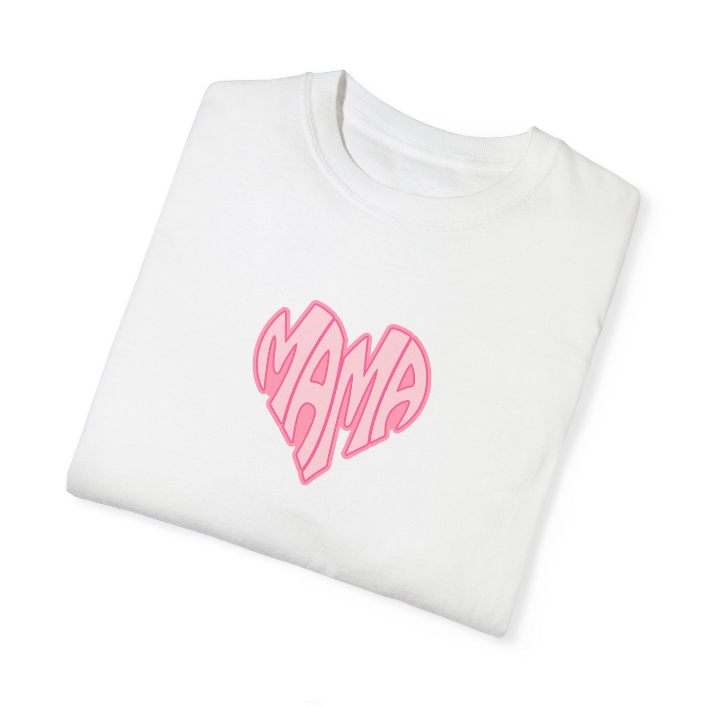 Mama Heart Comfort Colors Tee