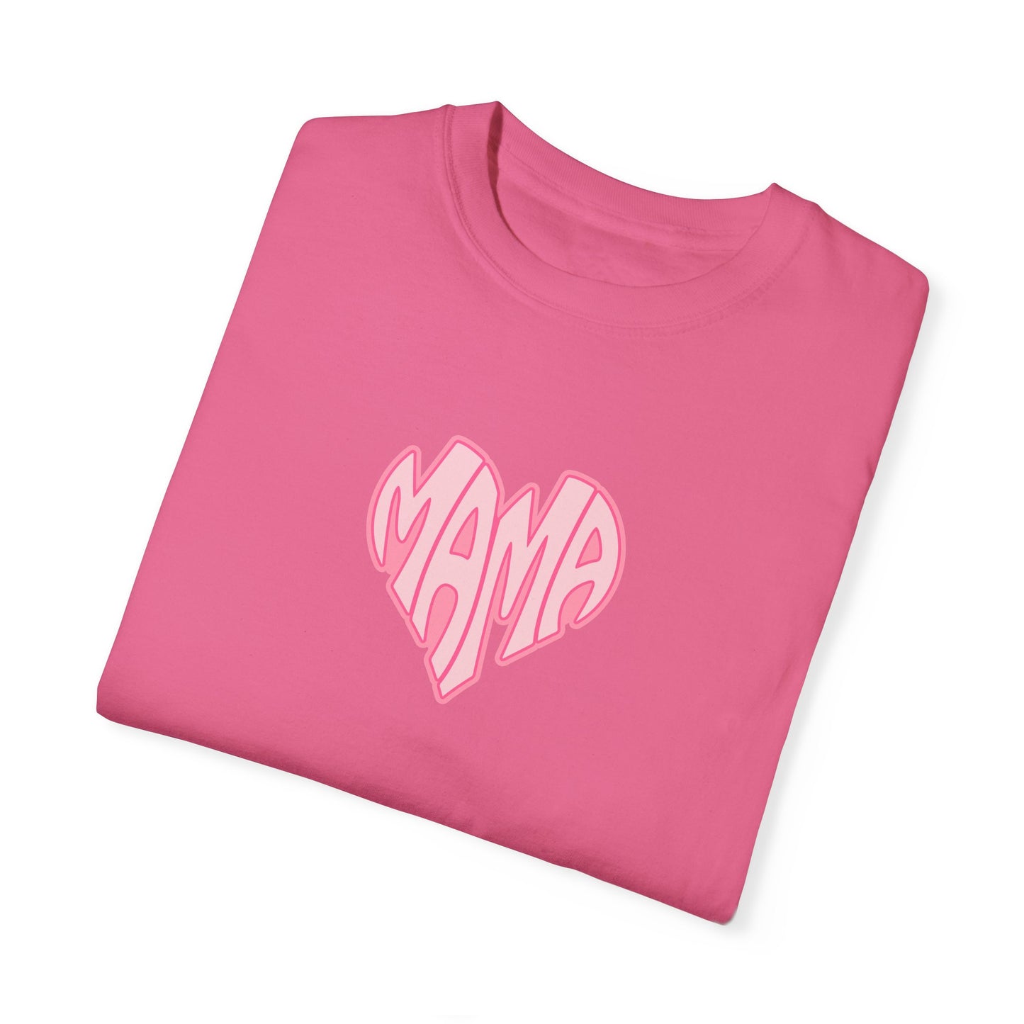 Mama Heart Comfort Colors Tee