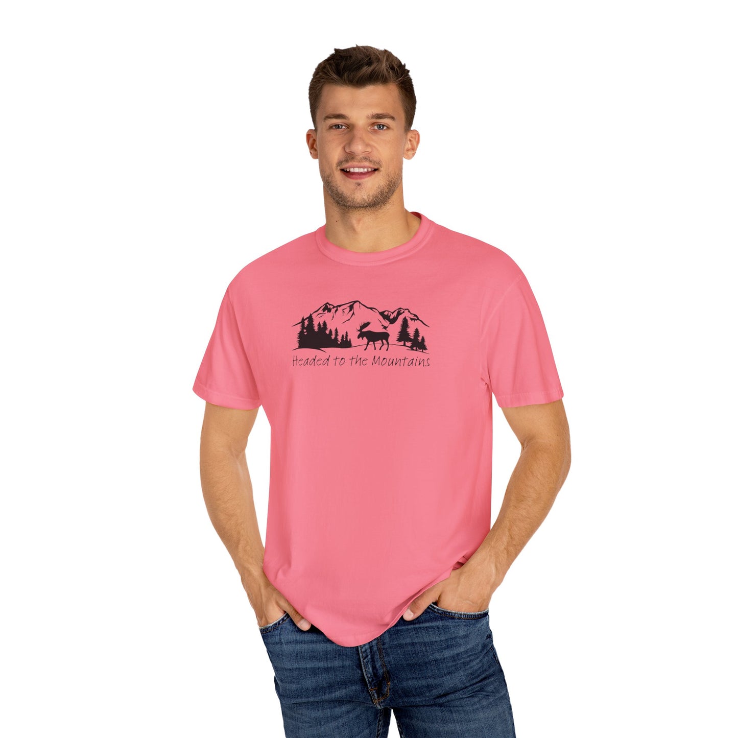 Headed to the Mountains Comfort Colors Tee