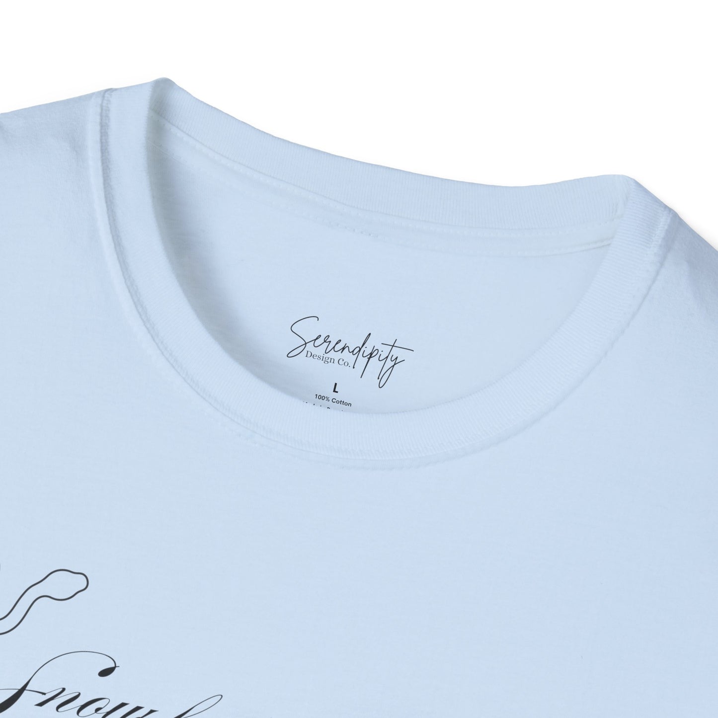 Snow Lands On Top Soft Style Tee