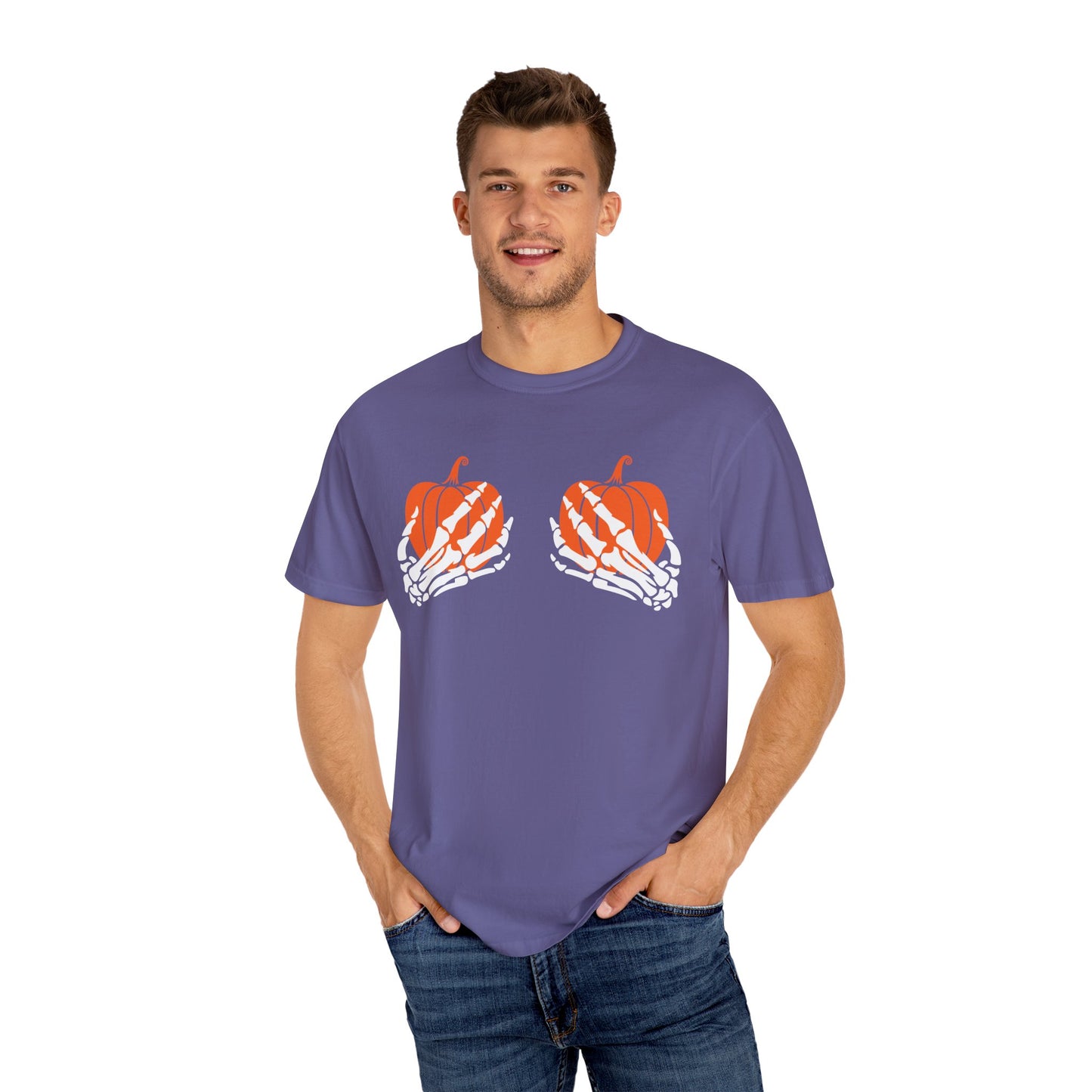 Pumpkin Grab Comfort Colors Tee