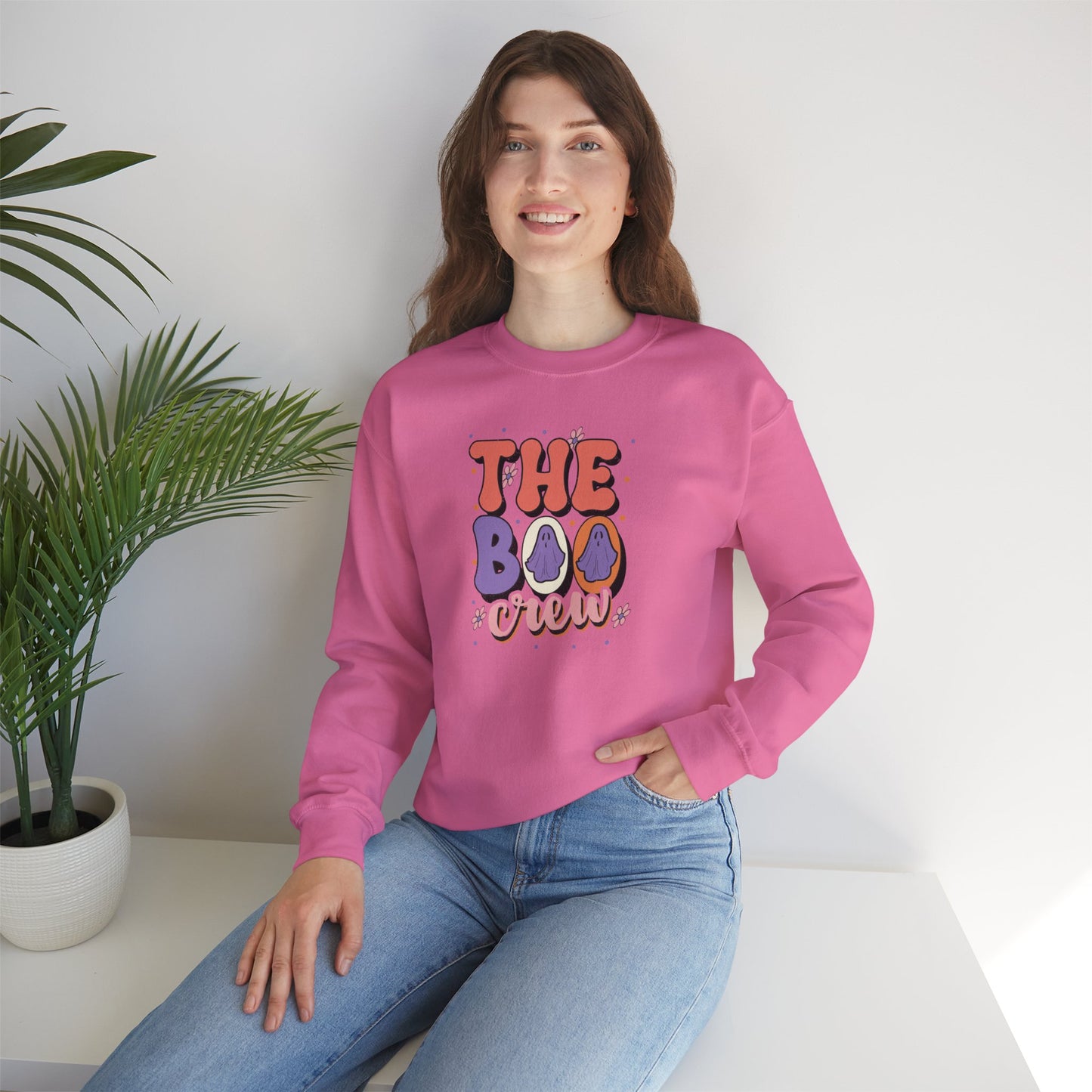 The Boo Crew Girly Unisex Crewneck