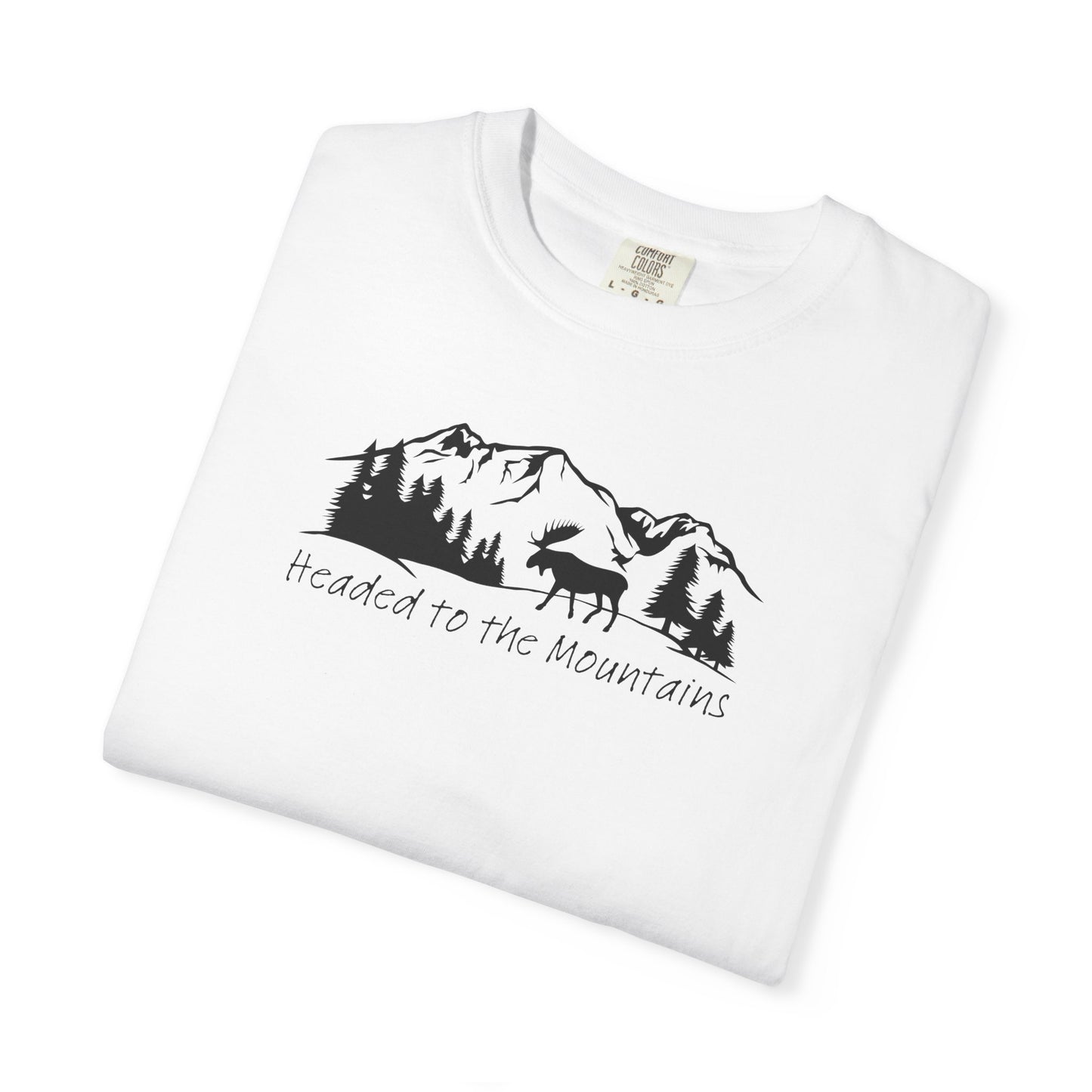 Headed to the Mountains Comfort Colors Tee
