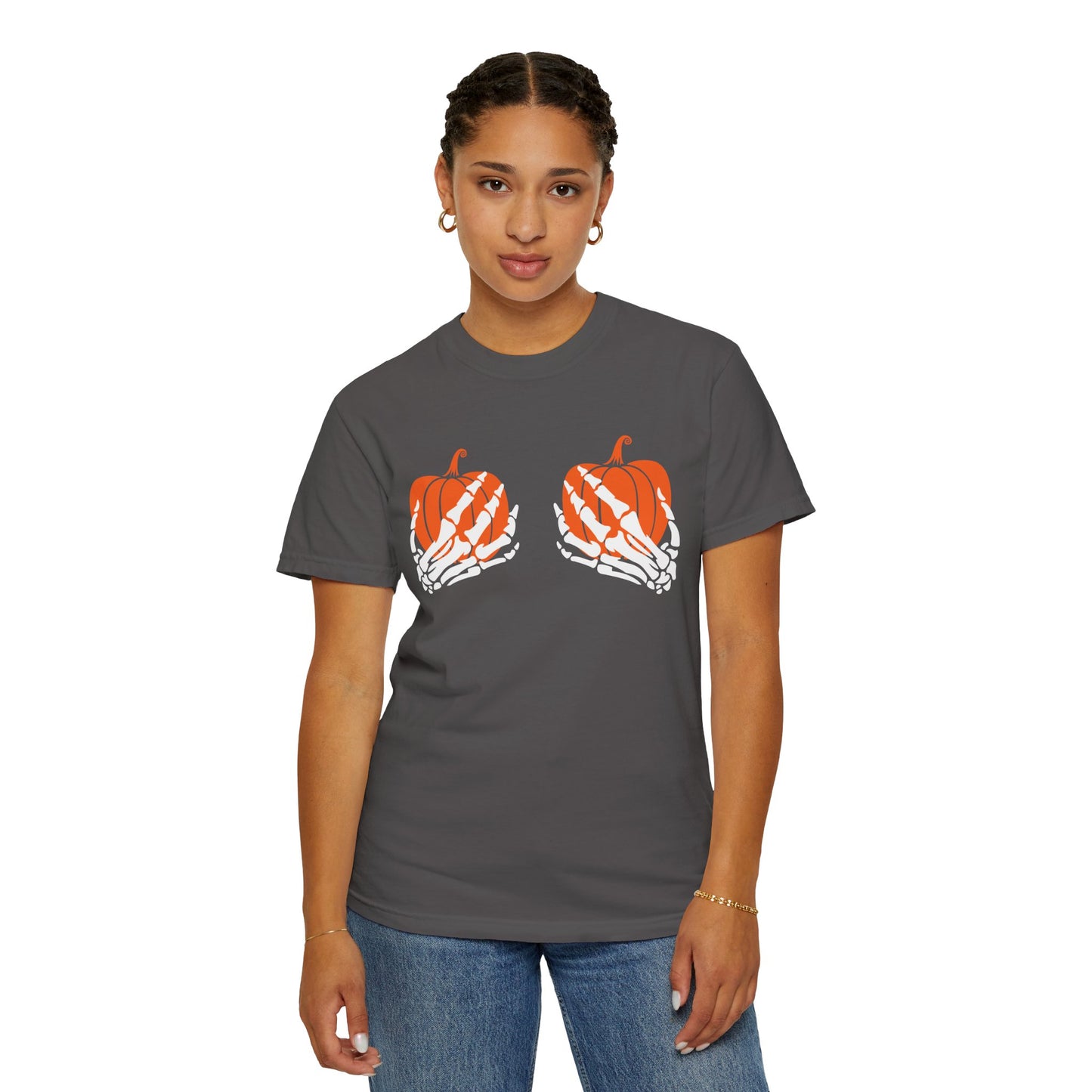 Pumpkin Grab Comfort Colors Tee