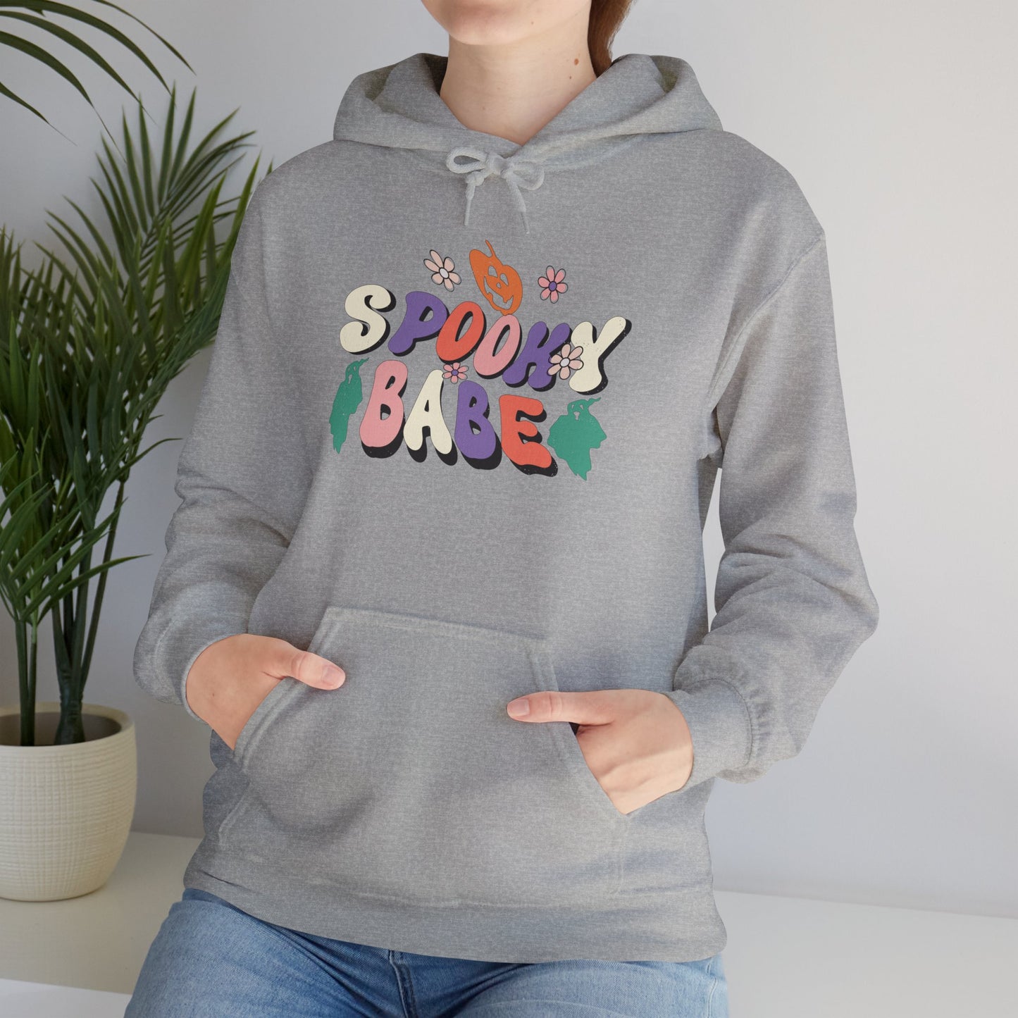 Spooky Babe Girly Unisex Hoodie