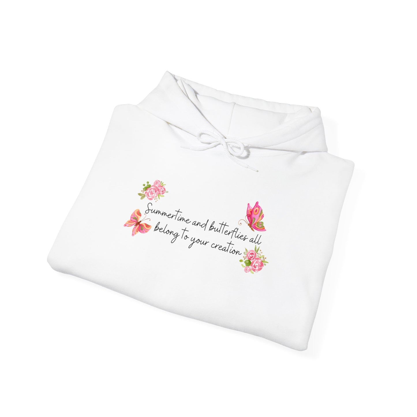 Summertime & Butterflies Unisex Hoodie