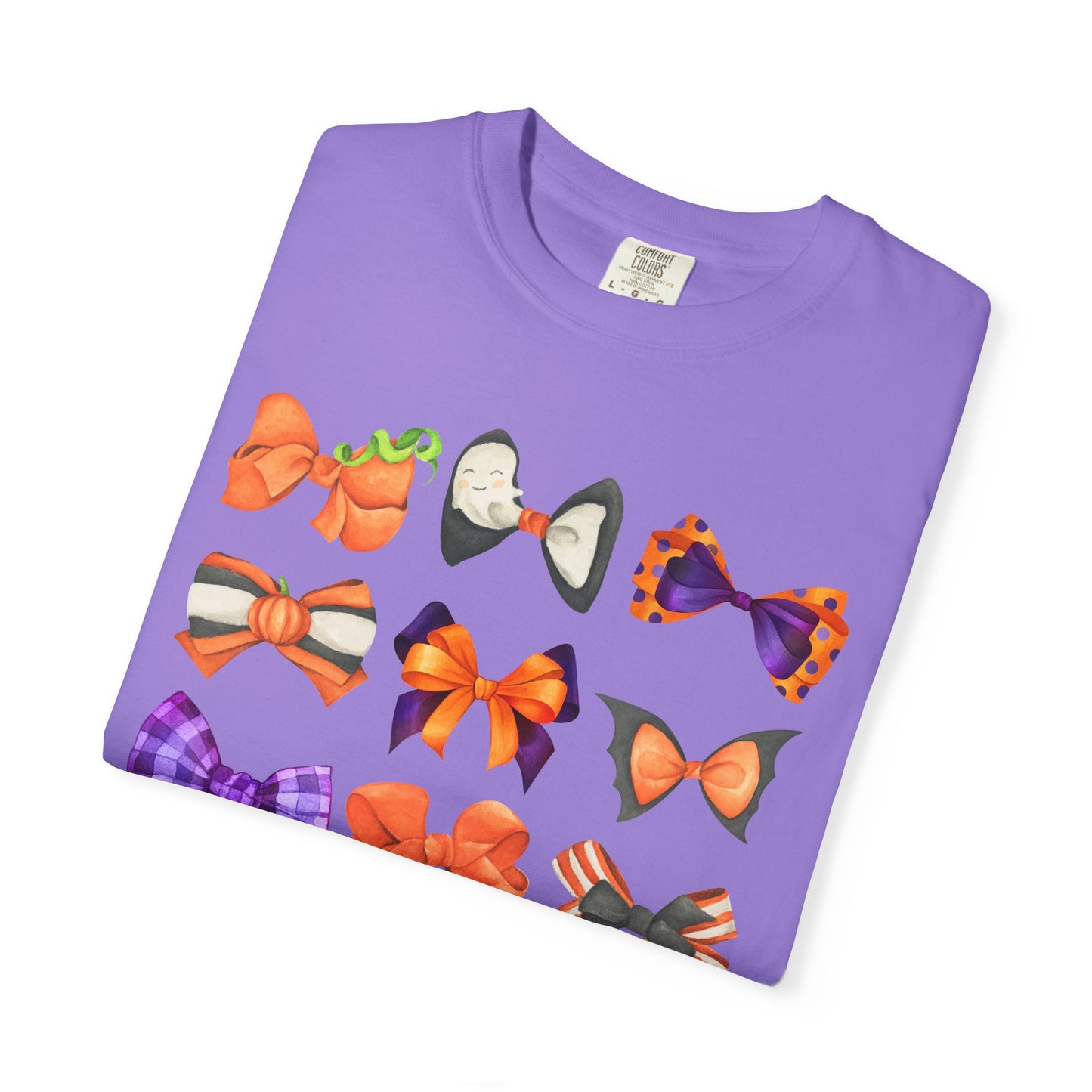 Halloween Bows Comfort Colors Tee