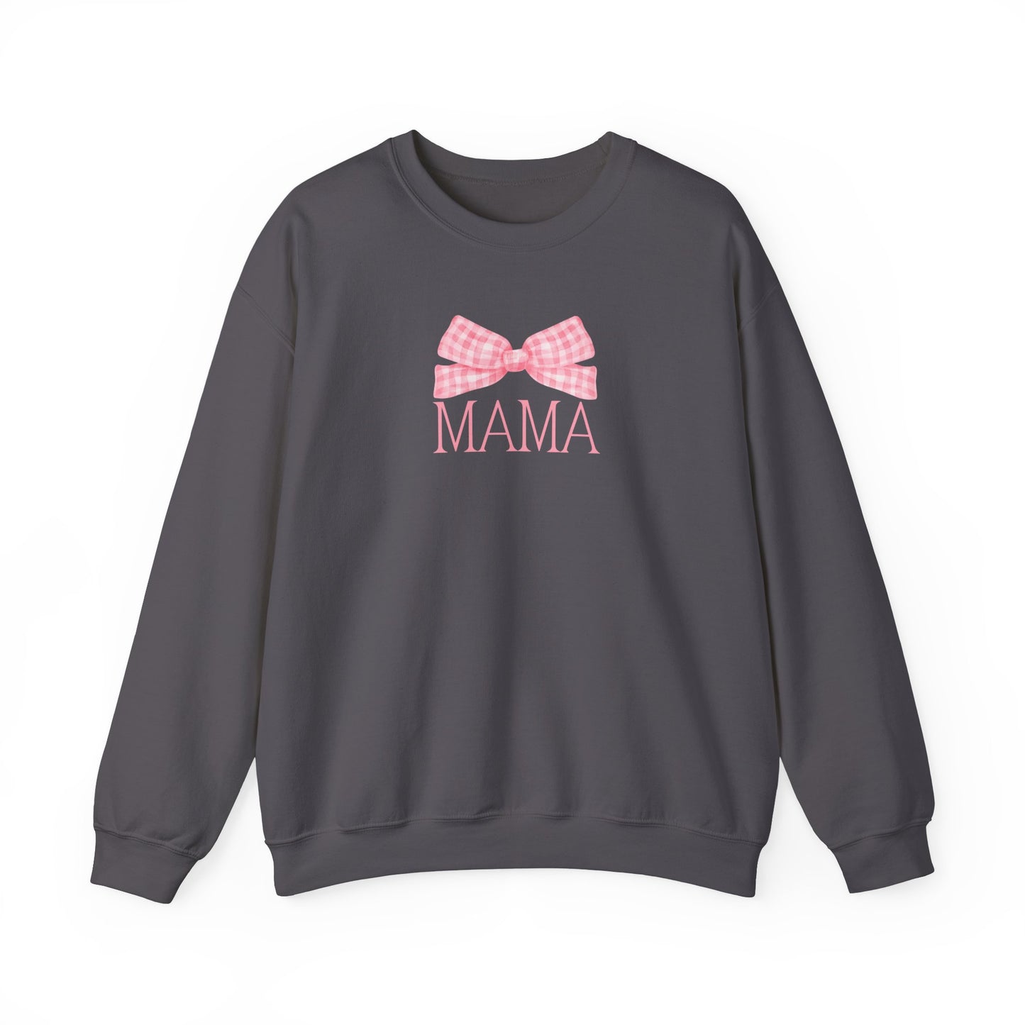 Mama Bow Pink Unisex Crewneck