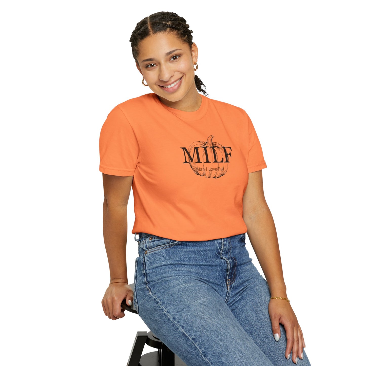 MILF (Man I Love Fall) Comfort Colors Tee