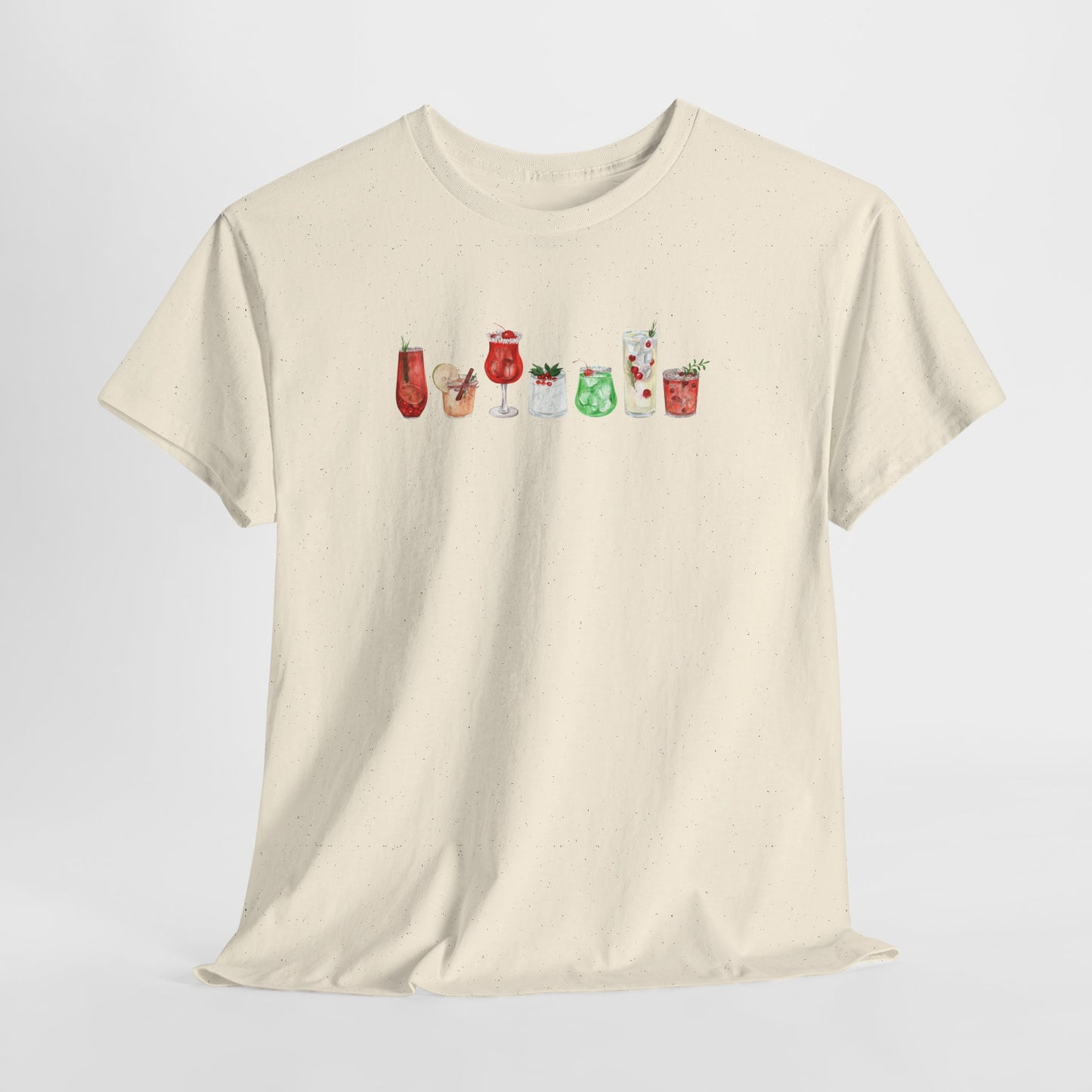 Christmas Cocktails Unisex Tee