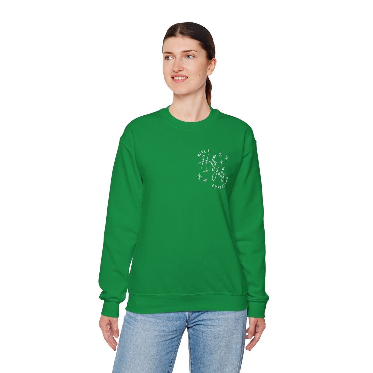 Holly Jolly Christmas Unisex Crewneck