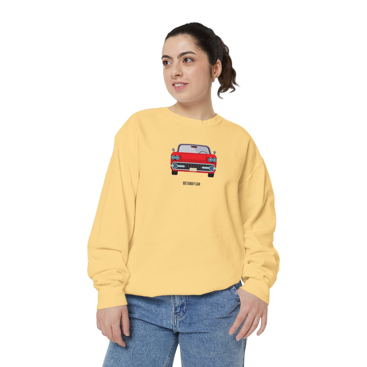 Getaway Car Comfort Colors Sweatshirt