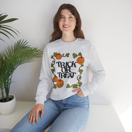 Vintage Trick or Treat Crewneck Sweatshirt