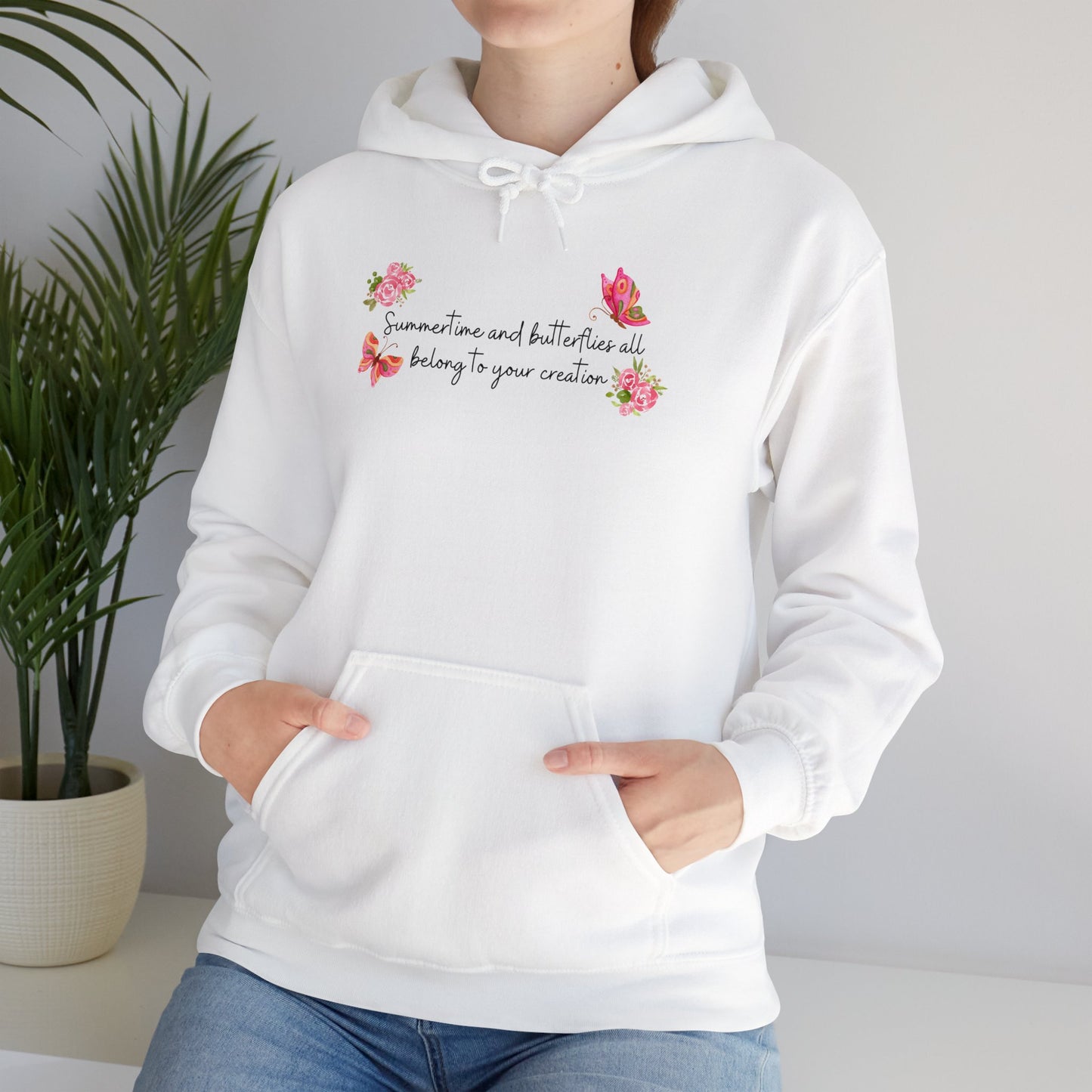 Summertime & Butterflies Unisex Hoodie