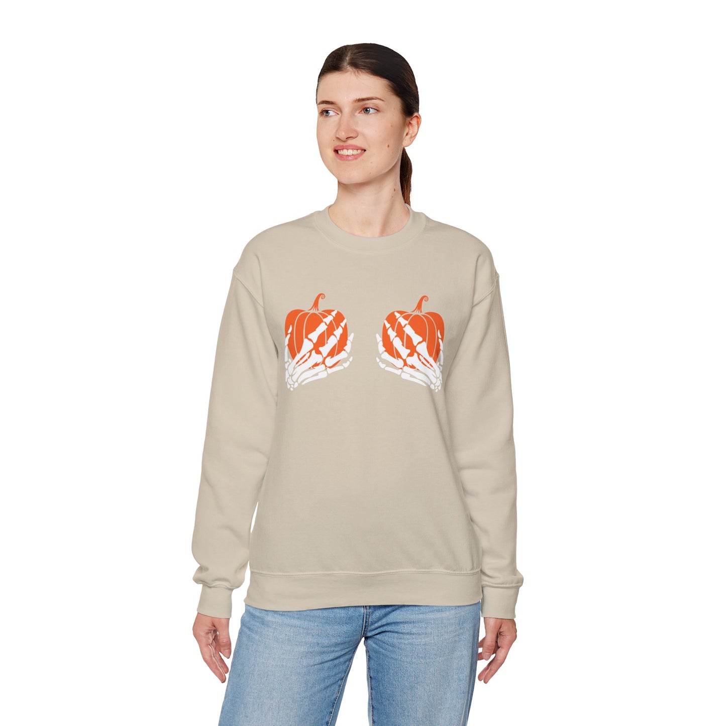 Pumpkin Grab Unisex Crewneck