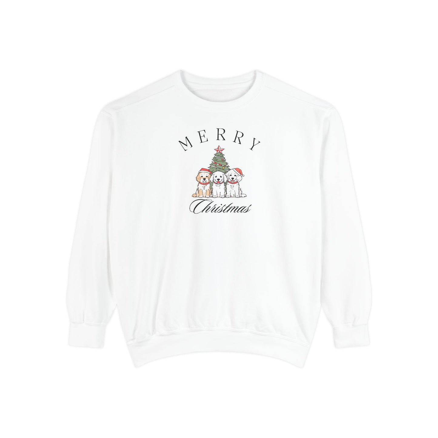 Merry Christmas Comfort Colors Sweatshirt