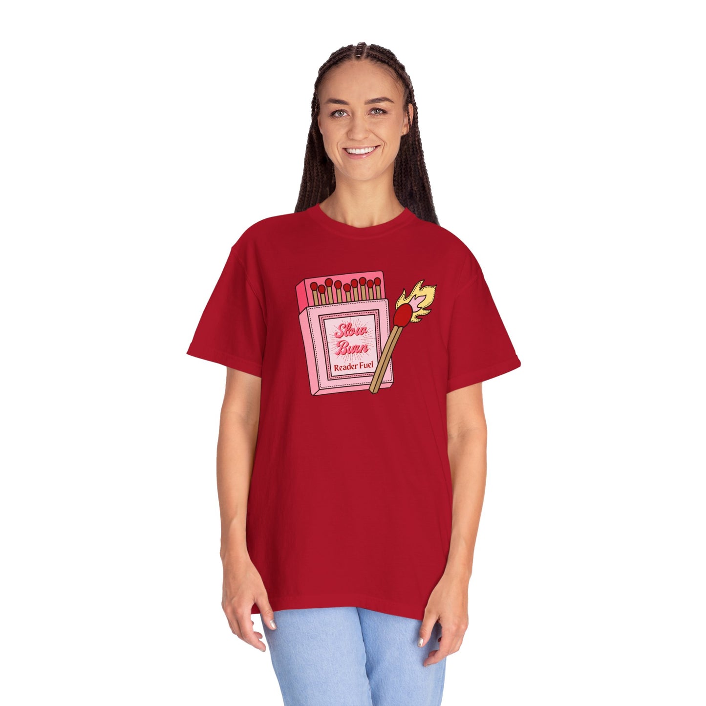 Slow Burn Matches Comfort Colors Tee