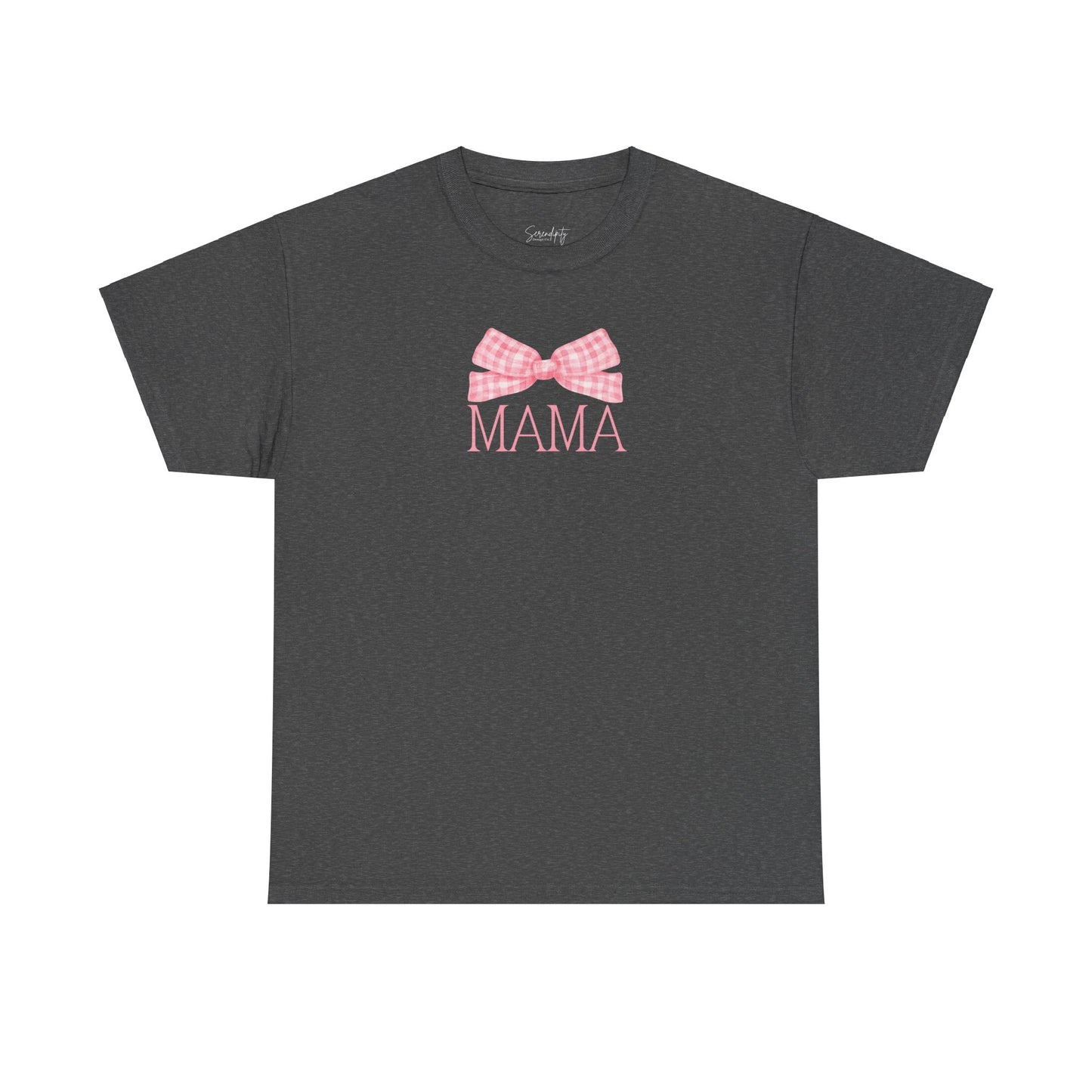 Mama Pink Bow Unisex Tee