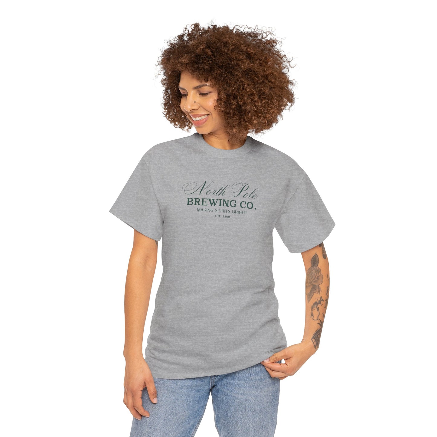 North Pole Brewing Co Green Unisex Tee