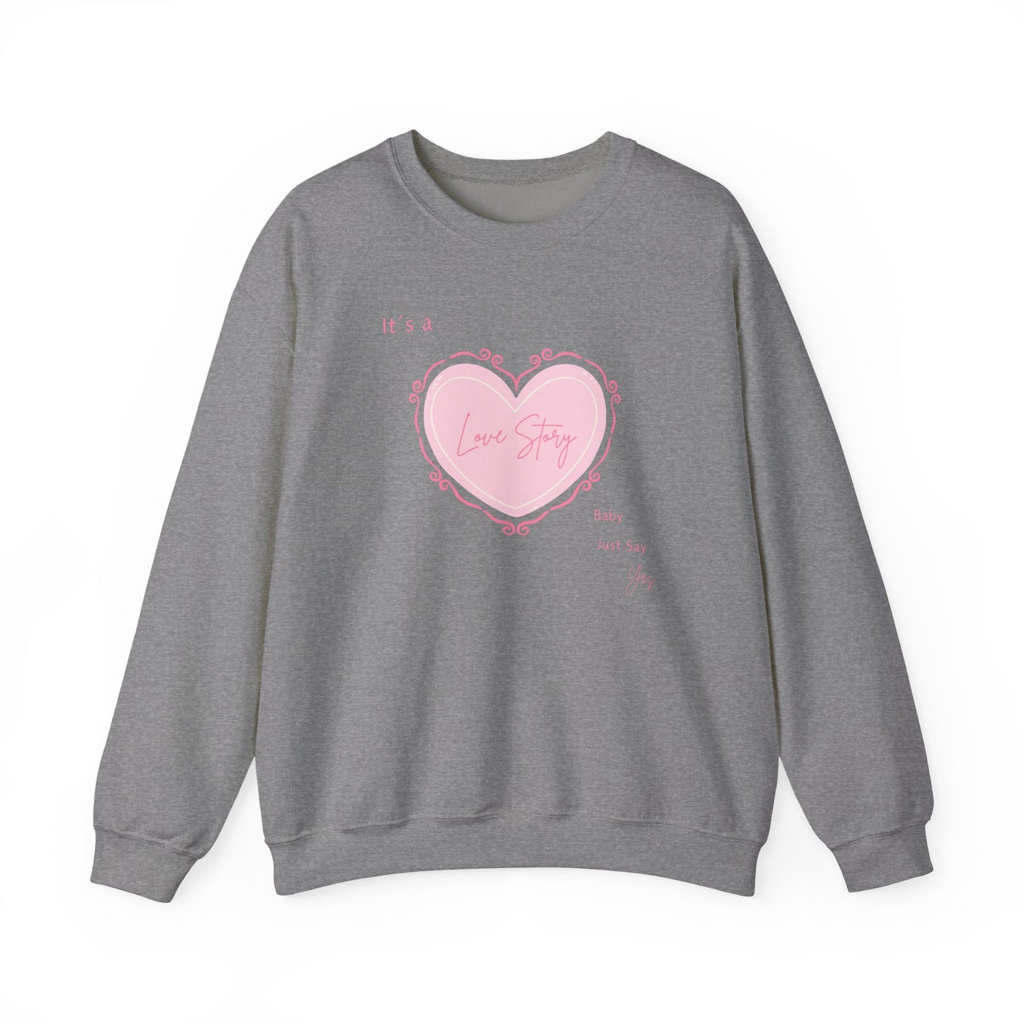 Love Story Coquette Crewneck Sweatshirt