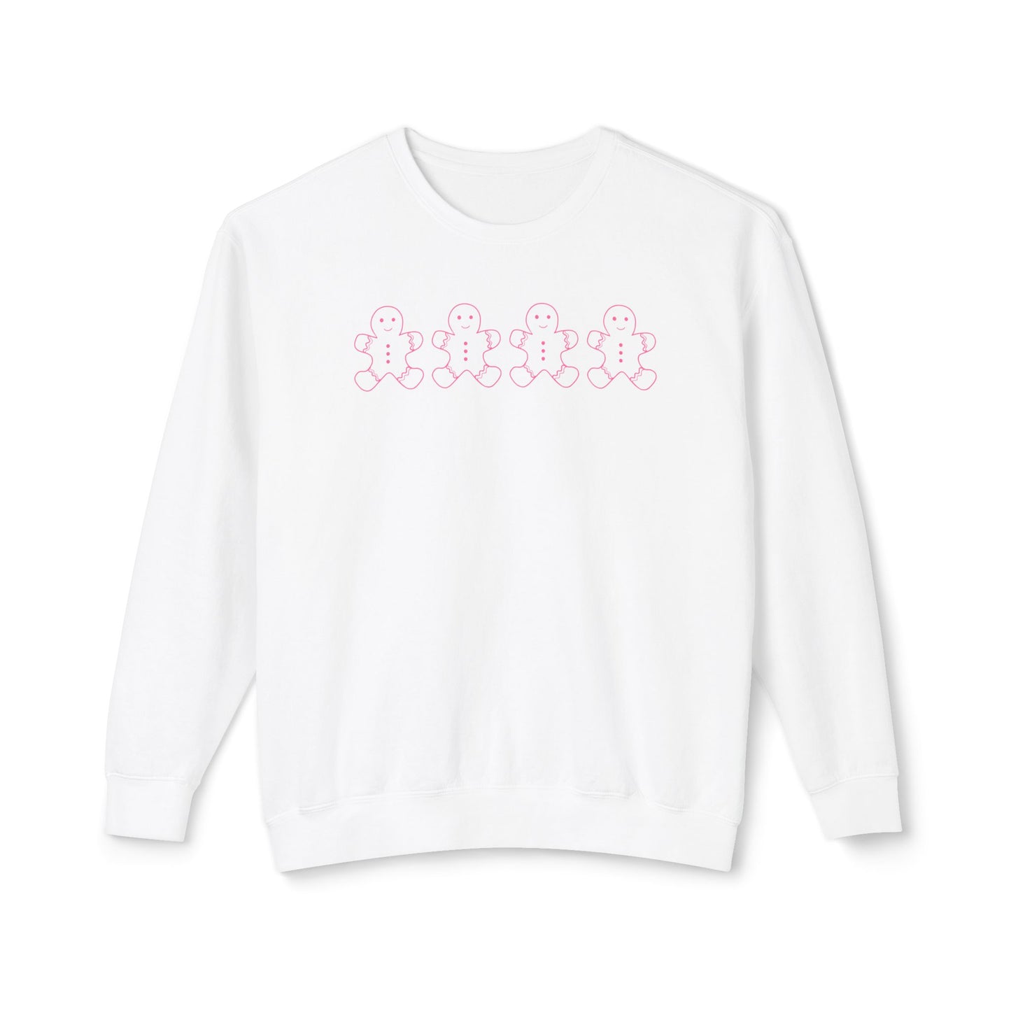 Pink Gingerbread Comfort Colors Sweatshirt
