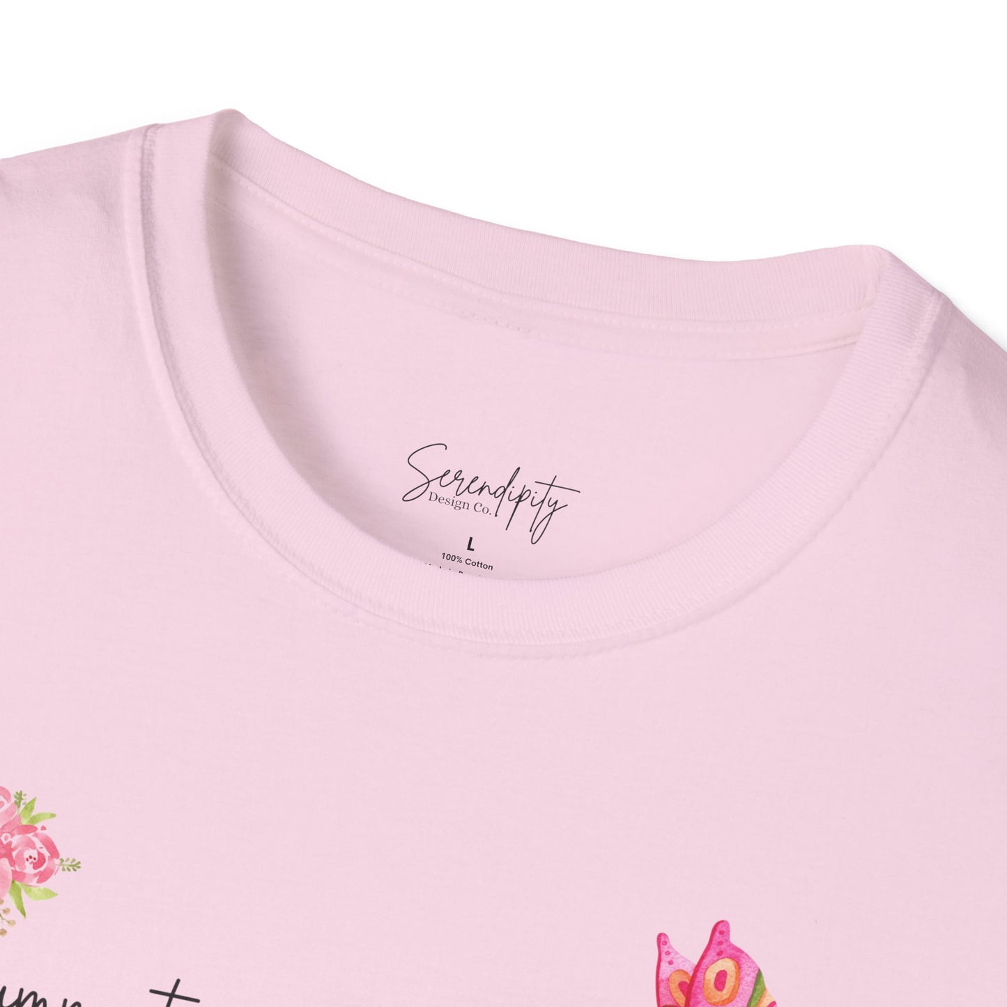 Summertime & Butterflies Soft Style Tee