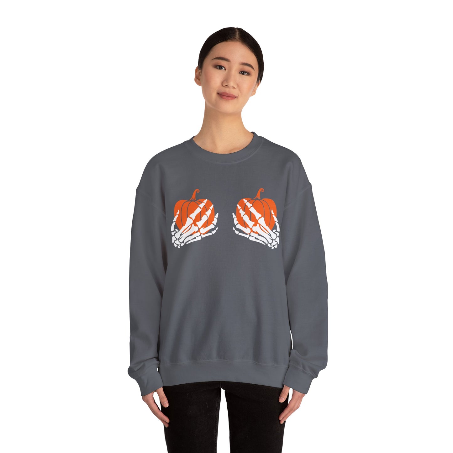 Pumpkin Grab Unisex Crewneck