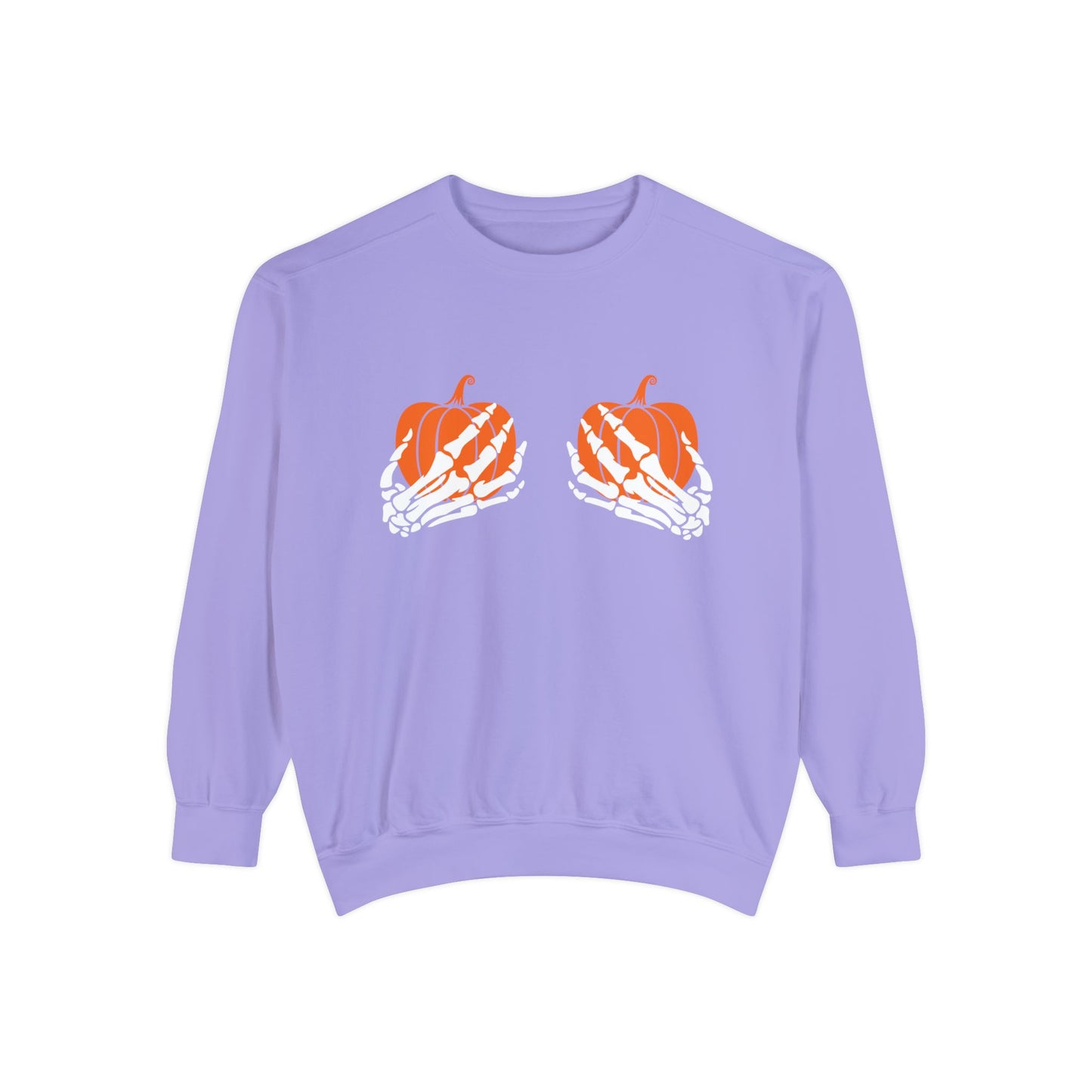 Pumpkin Grab Comfort Colors Sweatshirt