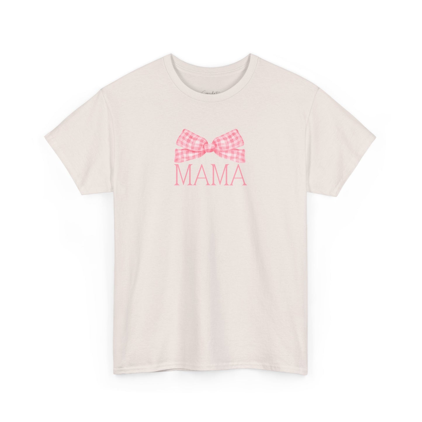 Mama Pink Bow Unisex Tee