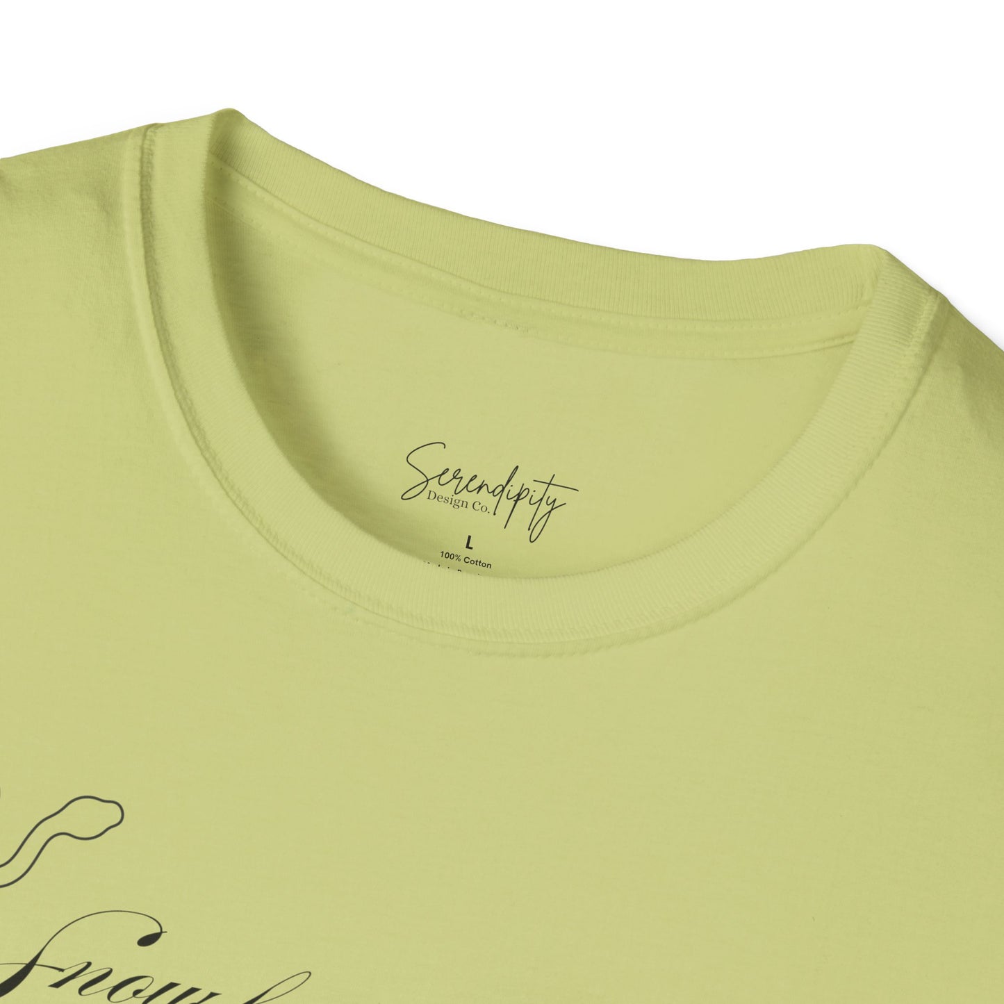 Snow Lands On Top Soft Style Tee
