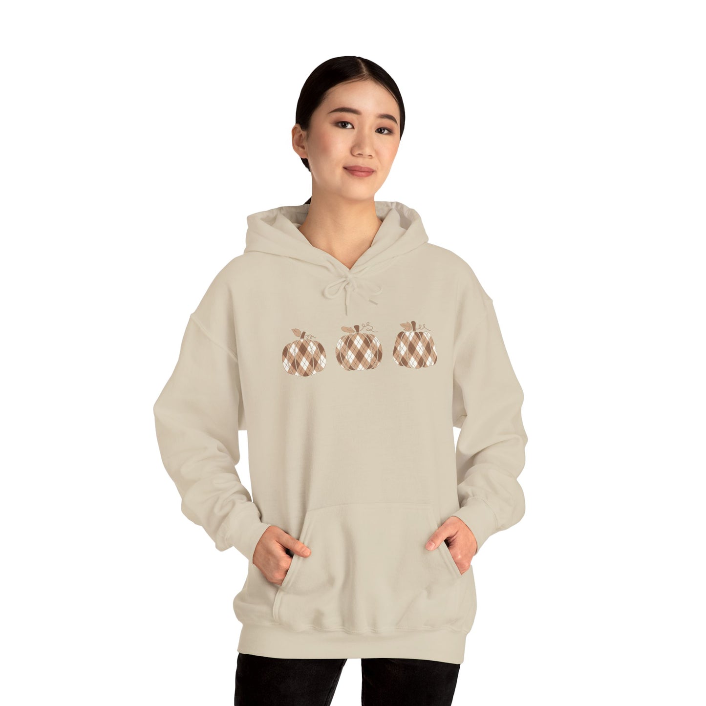 Plaid Pumpkins Unisex Hoodie