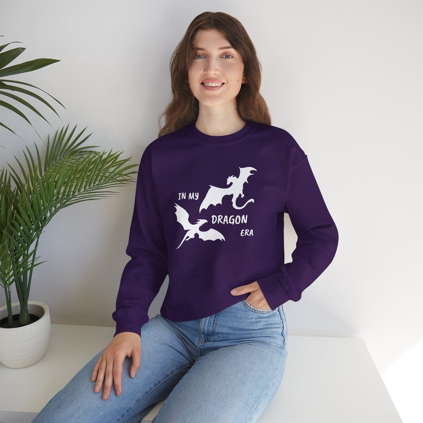 In My Dragon Era Crewneck Sweatshirt