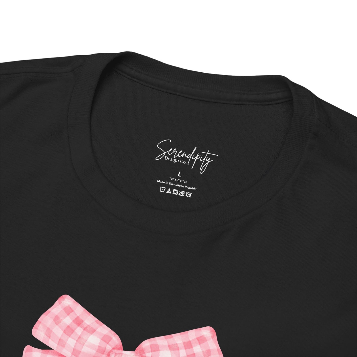 Mama Pink Bow Unisex Tee