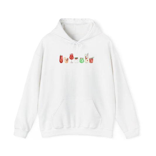 Christmas Cocktails Unisex Hoodie