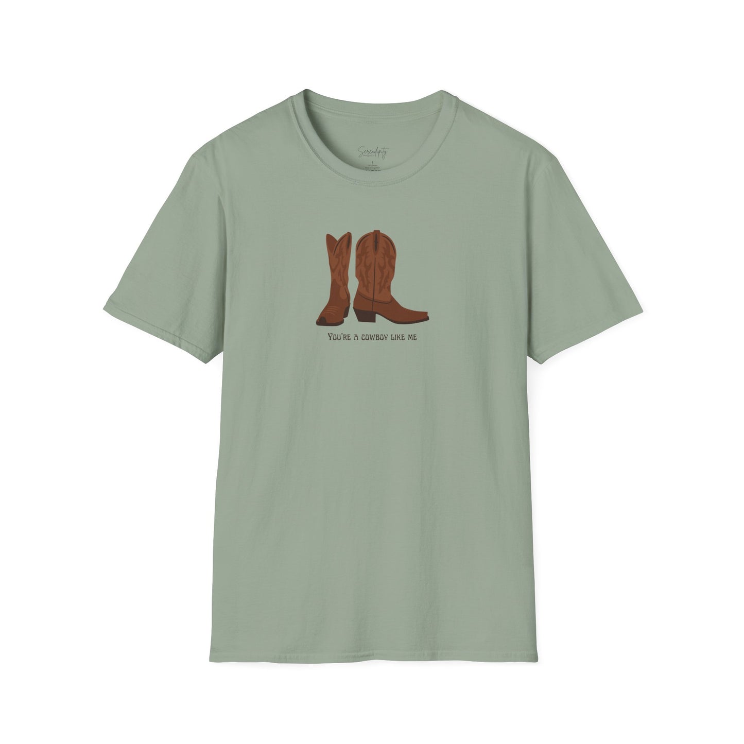 You're a Cowboy Like Me Soft Style Tee