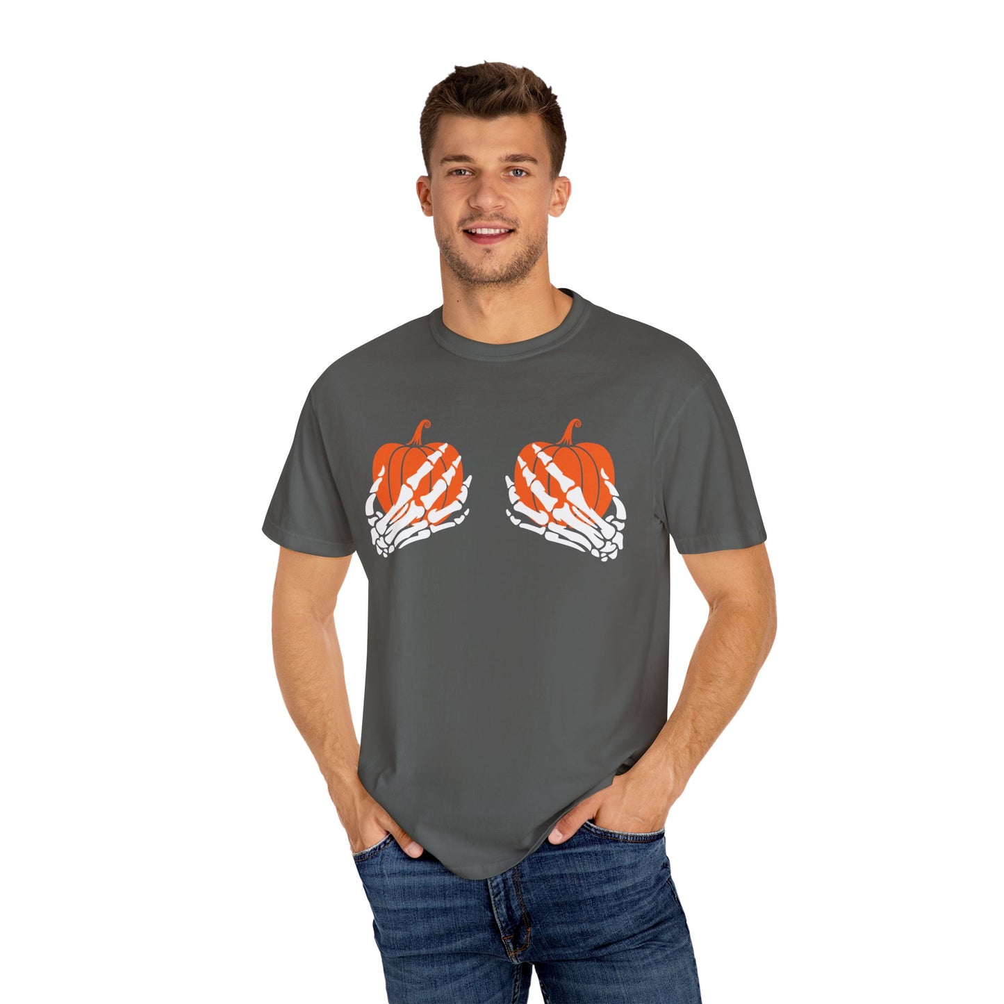 Pumpkin Grab Comfort Colors Tee