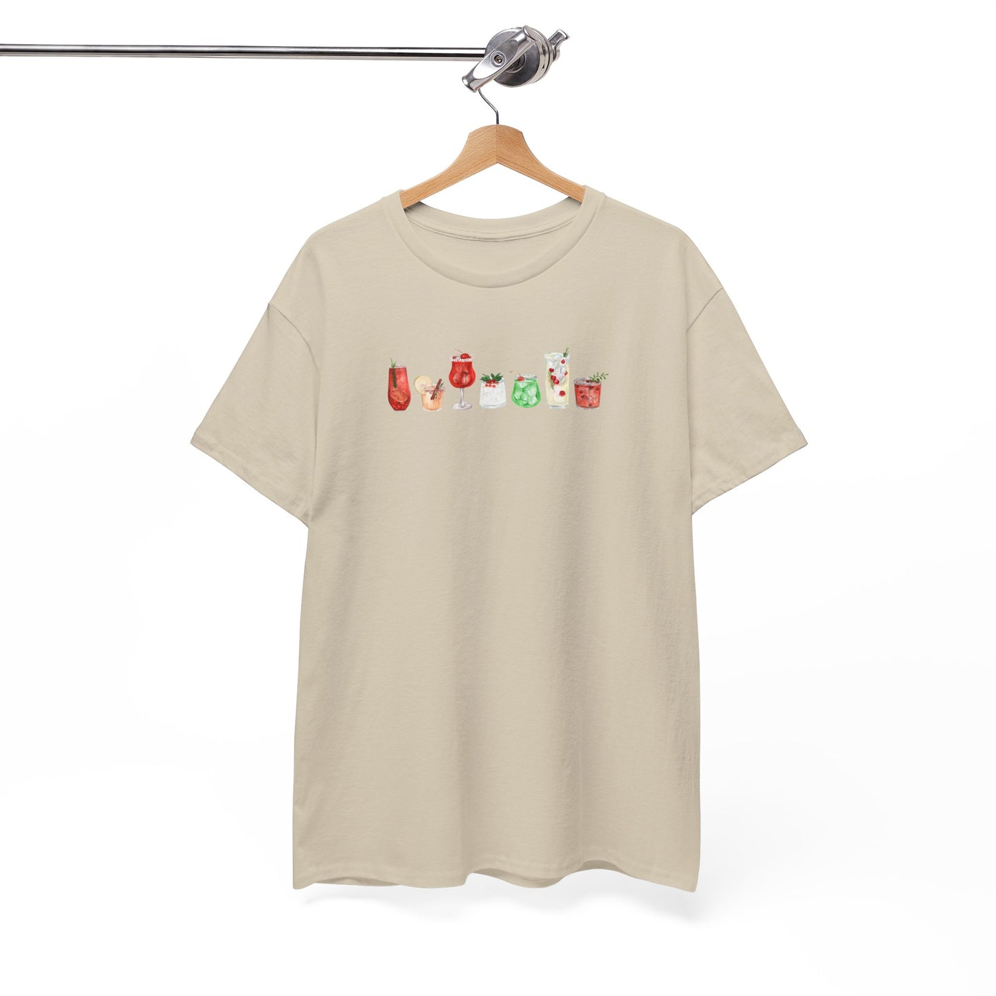 Christmas Cocktails Unisex Tee