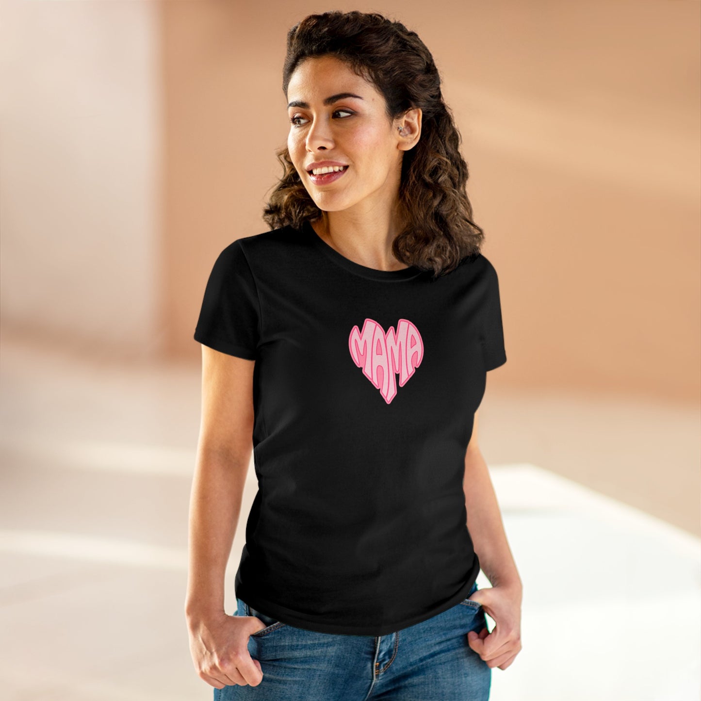 Mama Heart Baby Tee