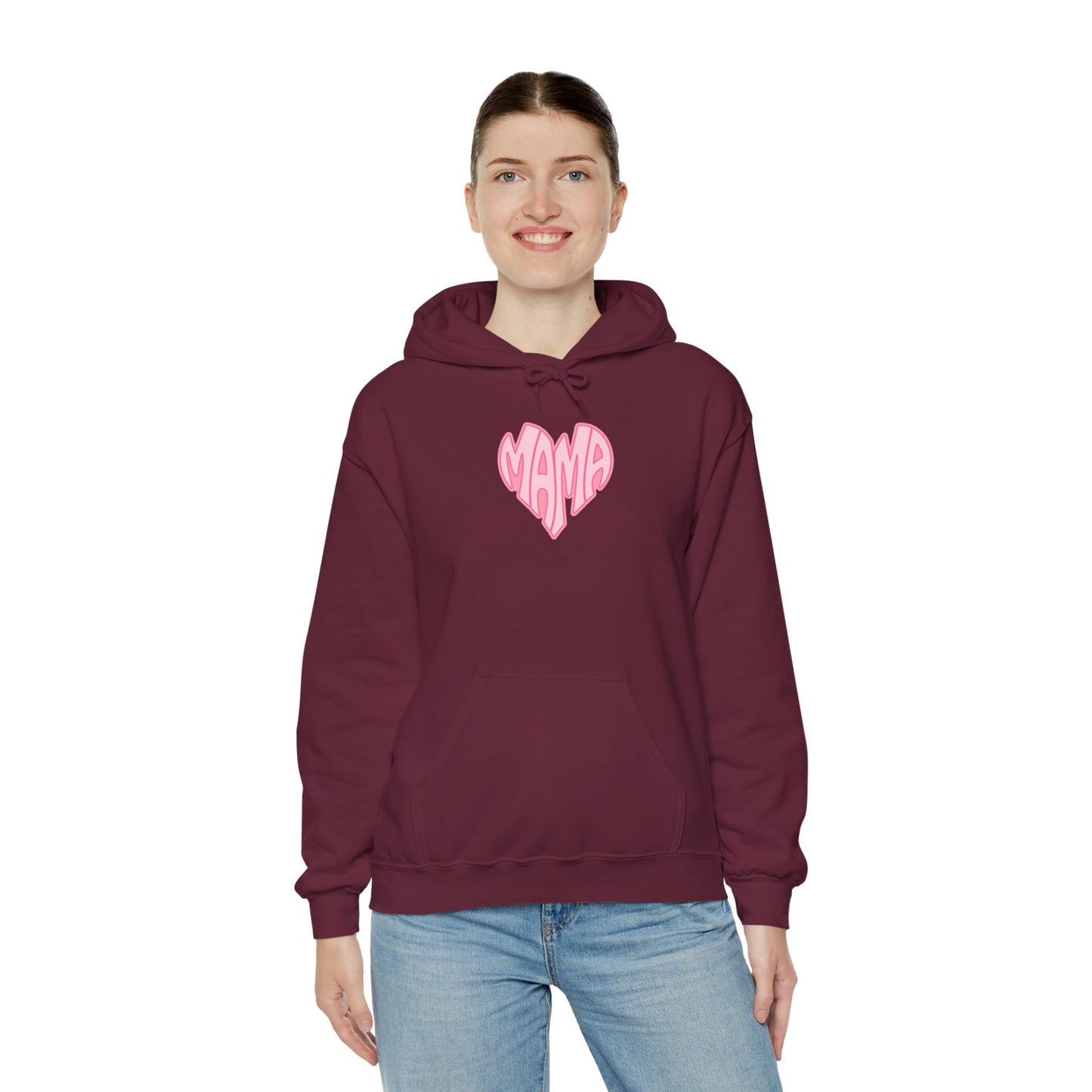 Mama Heart Unisex Hoodie