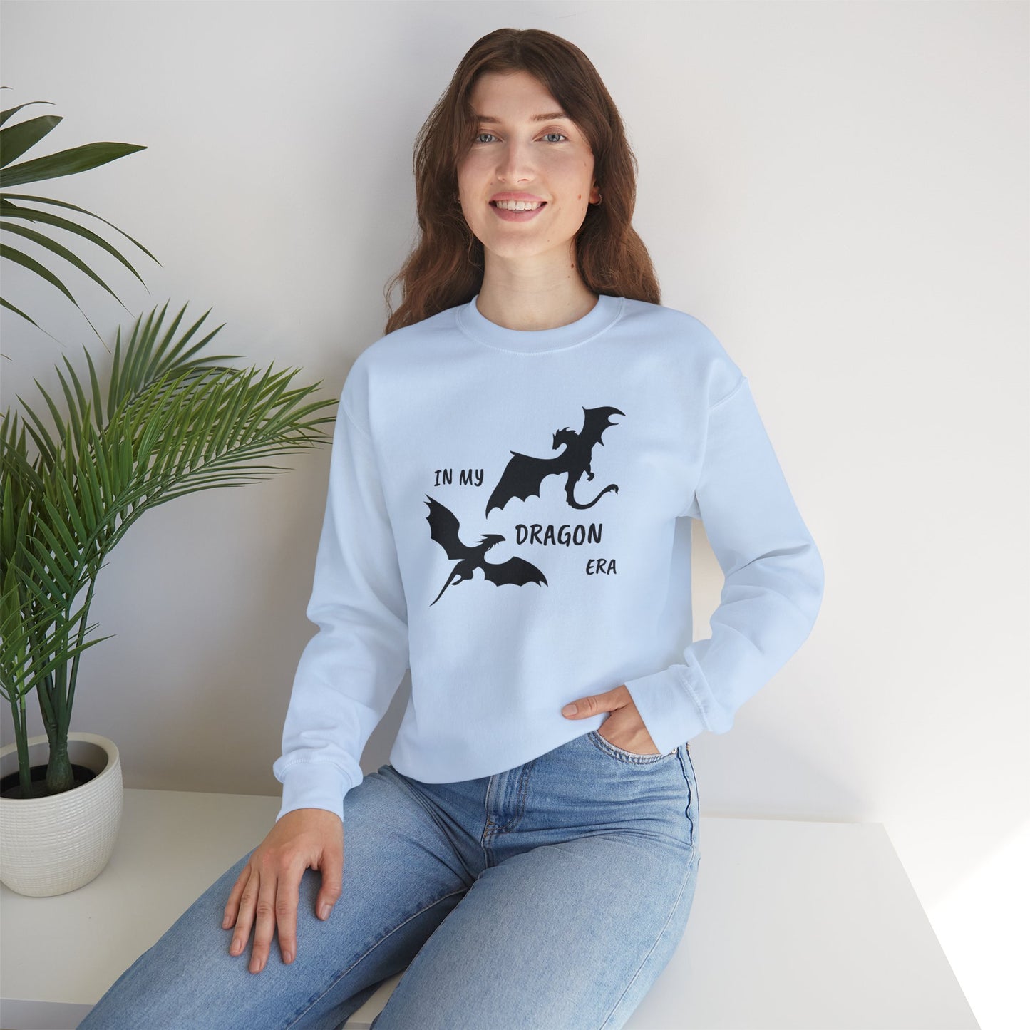 In My Dragon Era Crewneck Sweatshirt