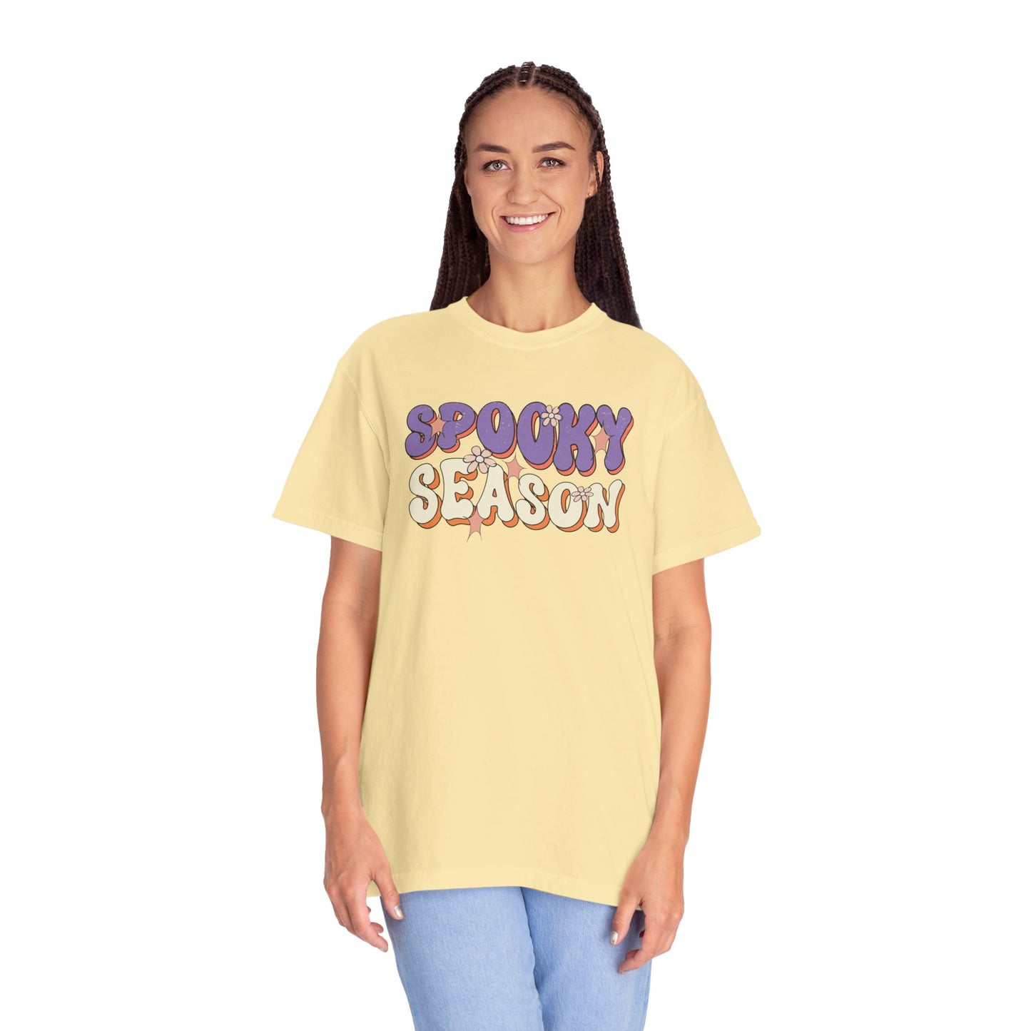 Spooky Season Girly Comfort Colors Tee