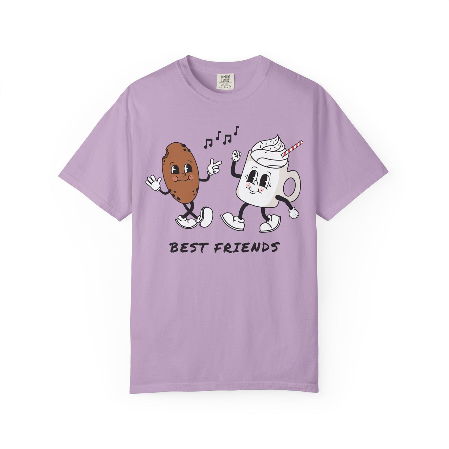 Cookies & Milk Best Friends Comfort Colors Tee