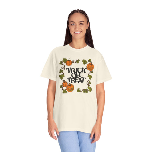 Vintage Trick or Treat Comfort Colors Tee