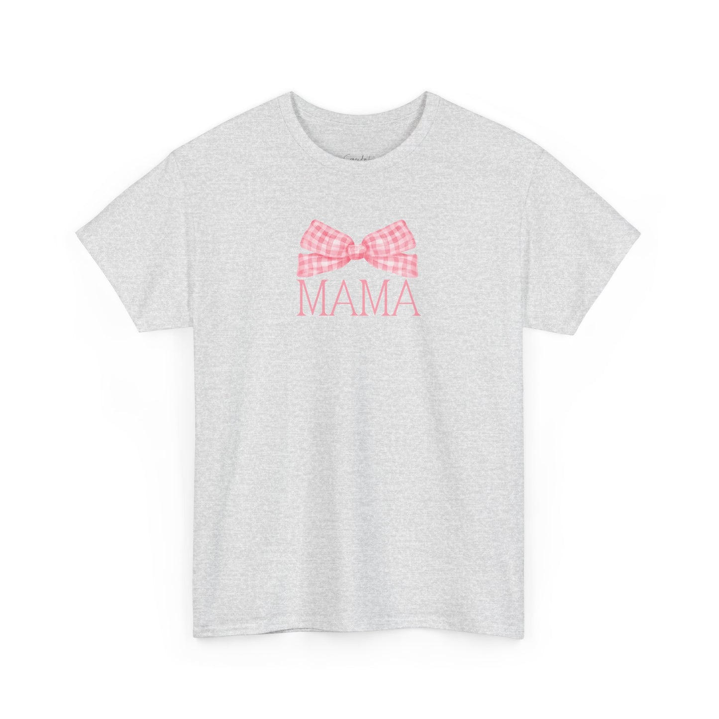 Mama Pink Bow Unisex Tee