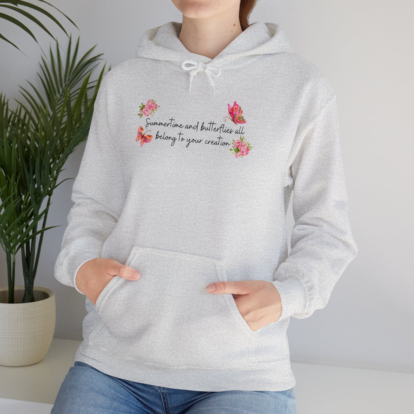 Summertime & Butterflies Unisex Hoodie